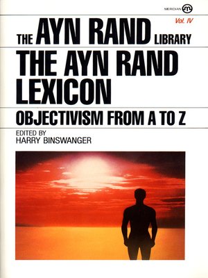 cover image of The Ayn Rand Lexicon